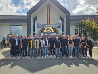 Doppelter Besuch der Warsteiner Brauerei